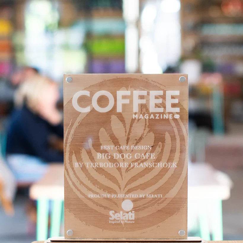 Big Dog Café Wins Best Café Design Award - TERBODORE Coffee Roasters