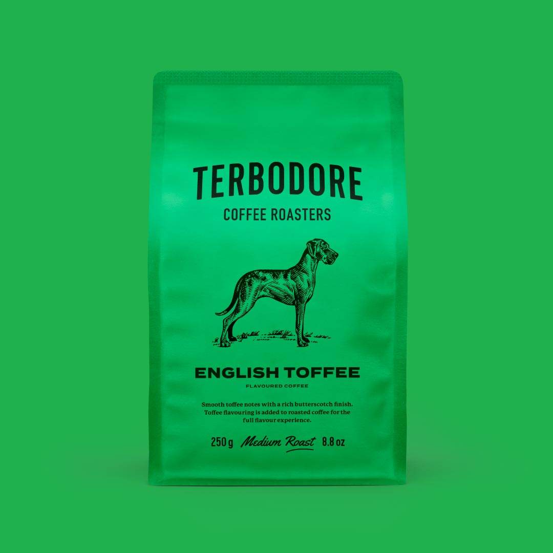 TERBODORE English Toffee flavoured Coffee