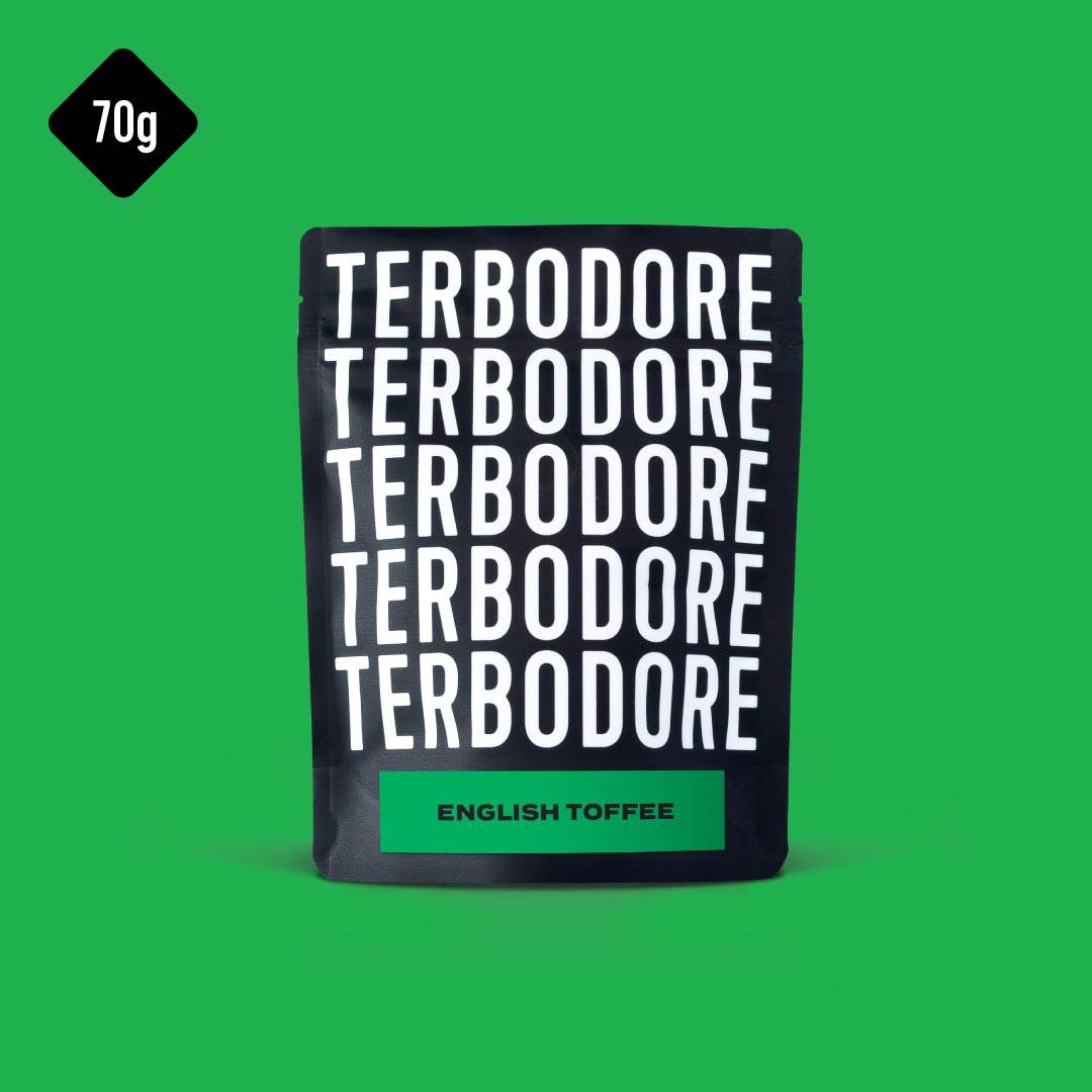 TERBODORE English Toffee flavoured Coffee