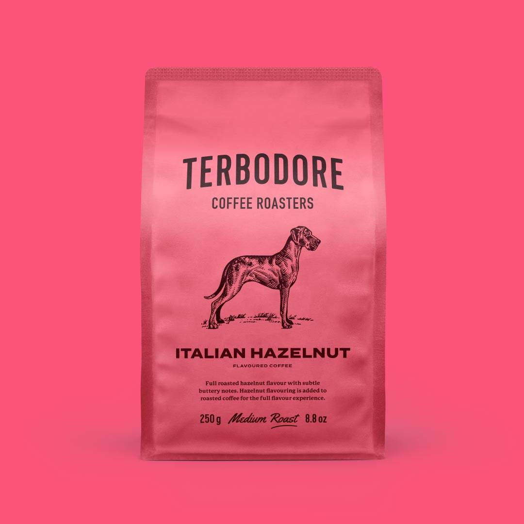 TERBODORE Italian Hazelnut flavoured Coffee