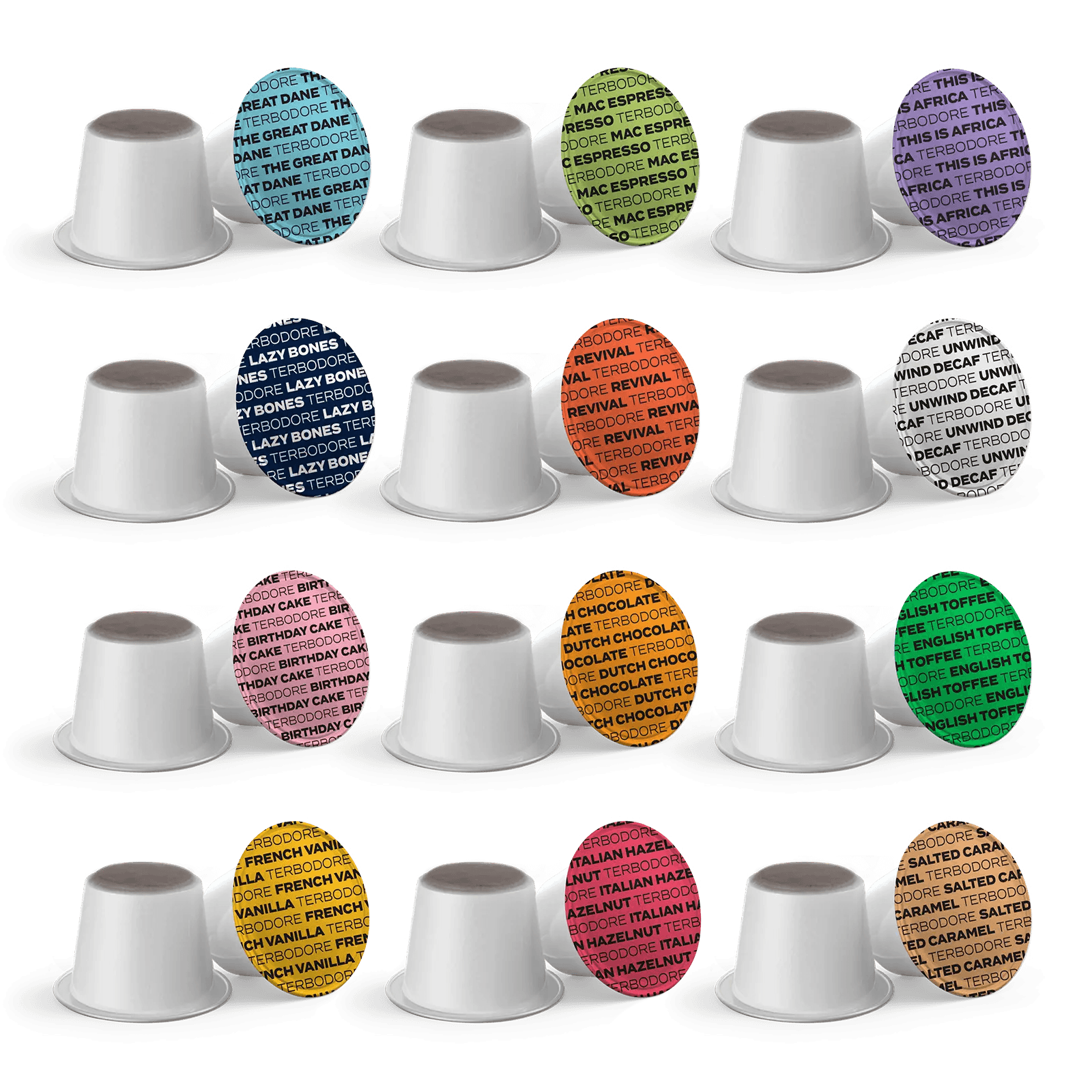 Terbodore Capule Collection - 120 Capsules - TERBODORE Coffee Roasters