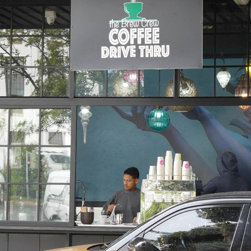 Finding TERBO - Brew Crew Coffee Drive Thru - TERBODORE Coffee Roasters
