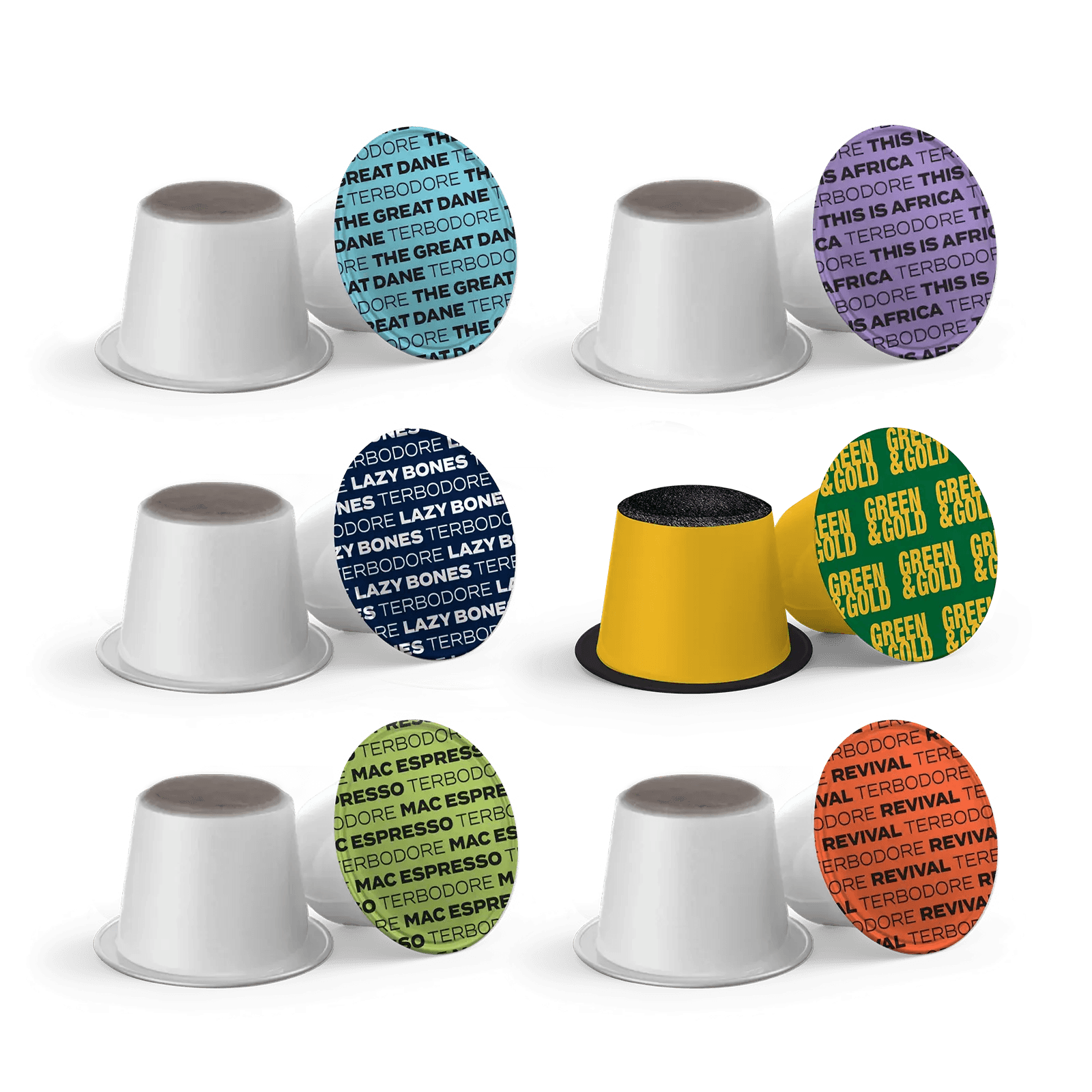 Regular Blends - 60 Capsules - TERBODORE Coffee Roasters