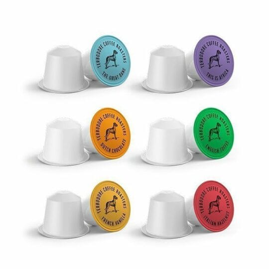 Terbodore Coffee capsules Flavour bulk pack