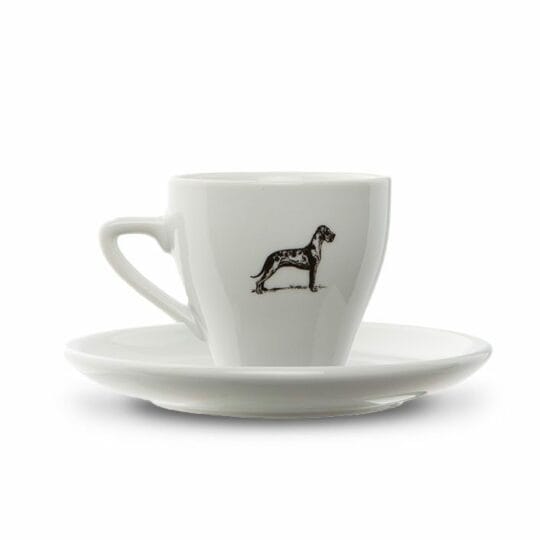 Coffee cup set with Great Dane Dog logo - Terbodore