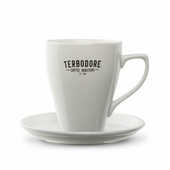 Terbodore logo large coffee cup set - Terbodore
