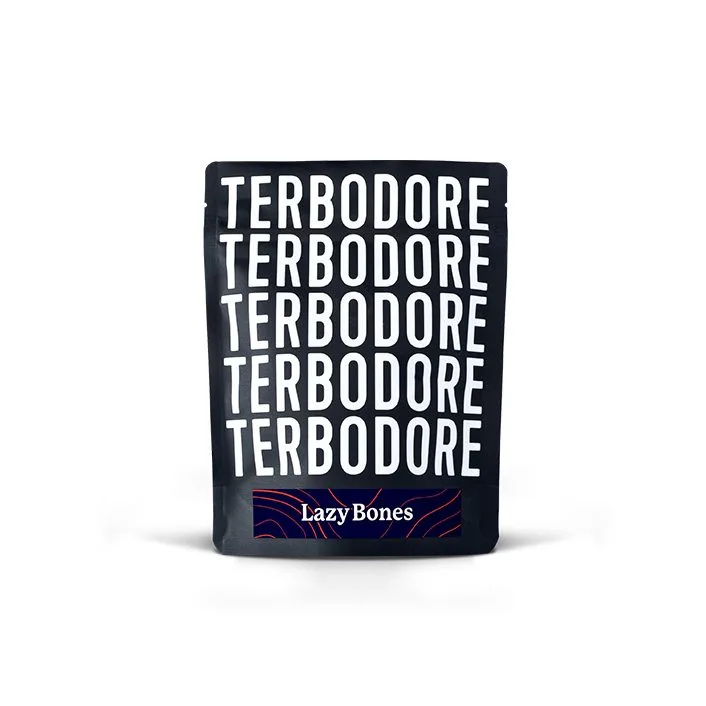 Terbodore Lazy Bones Side View Sample Bag