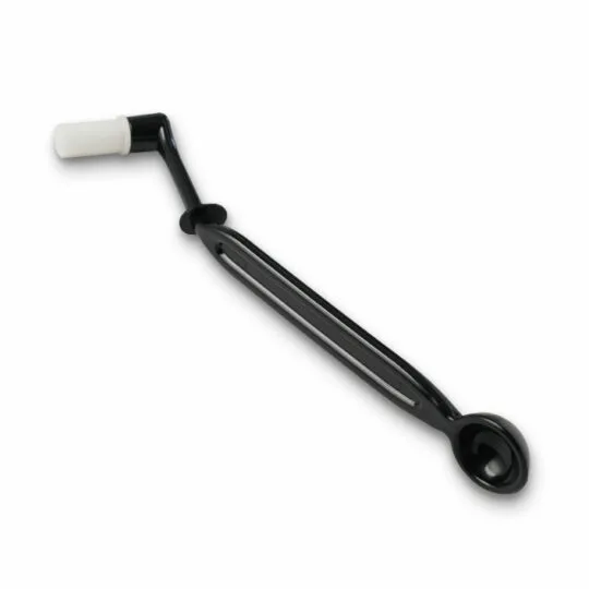 BaristaTech Group Head Cleaning Brush with Scoop - Black