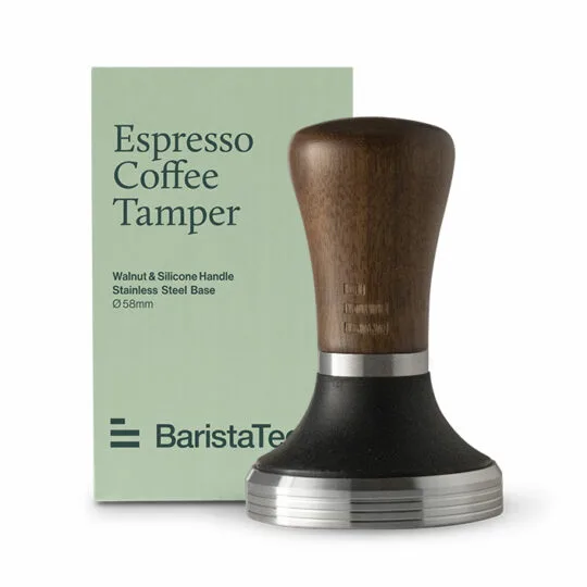BaristaTech Espresso Coffee Tamper - Walnut